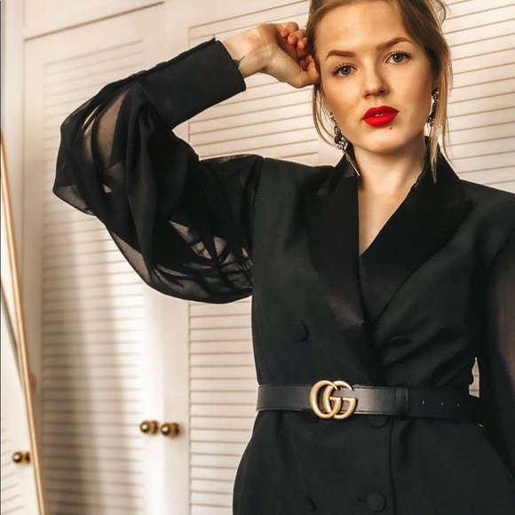 Zara combination sleeve blazer, bloggers favorite - Picture 3 of 11